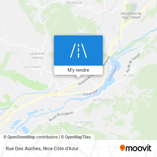 Rue Des Auches plan