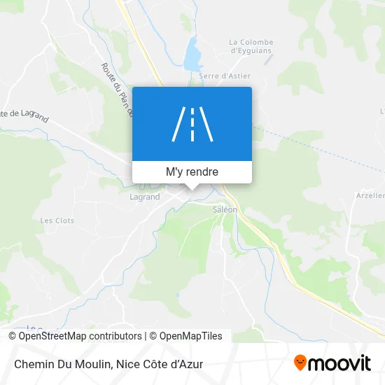 Chemin Du Moulin plan