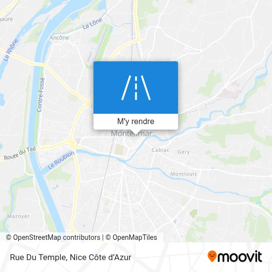 Rue Du Temple plan