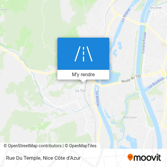 Rue Du Temple plan