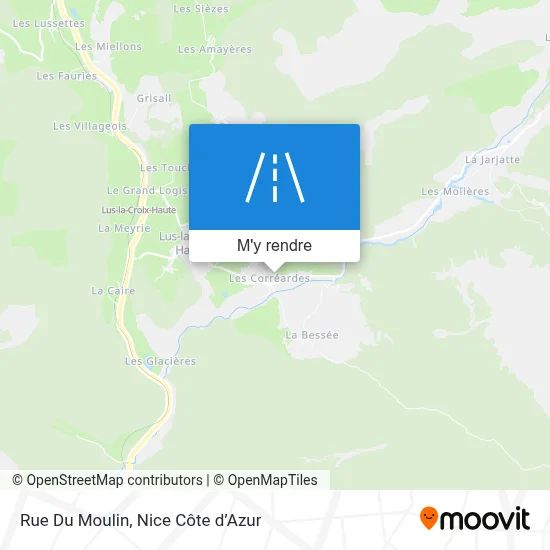 Rue Du Moulin plan