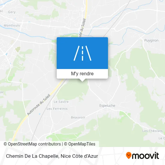 Chemin De La Chapelle plan