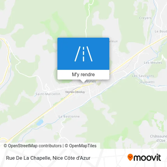 Rue De La Chapelle plan