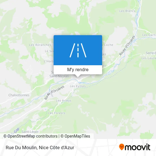 Rue Du Moulin plan