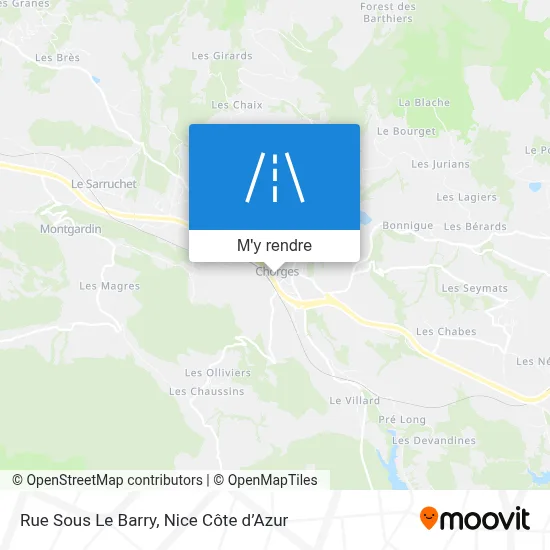 Rue Sous Le Barry plan