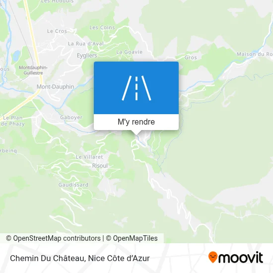 Chemin Du Château plan