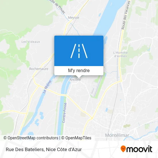 Rue Des Bateliers plan