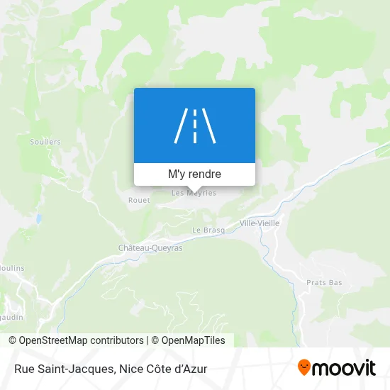 Rue Saint-Jacques plan