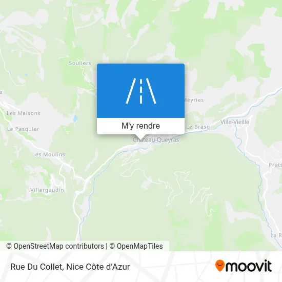 Rue Du Collet plan