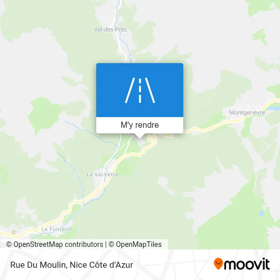 Rue Du Moulin plan