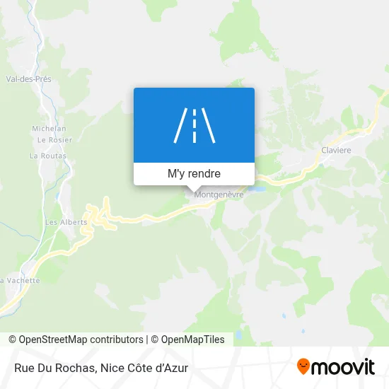 Rue Du Rochas plan