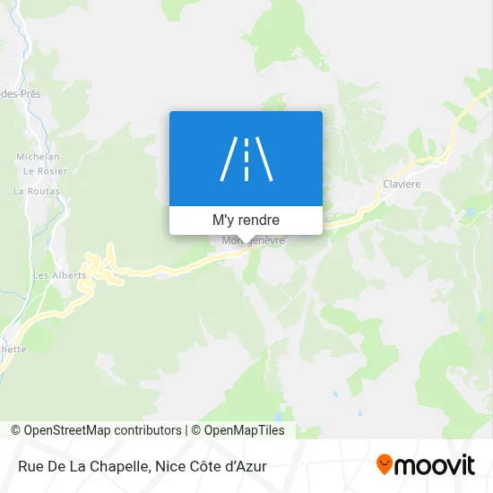 Rue De La Chapelle plan