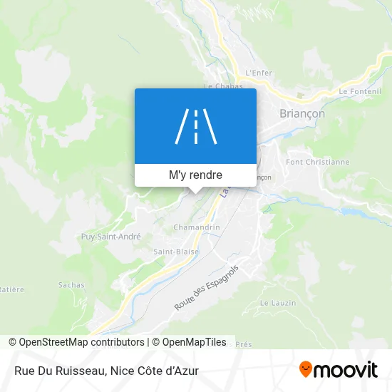 Rue Du Ruisseau plan