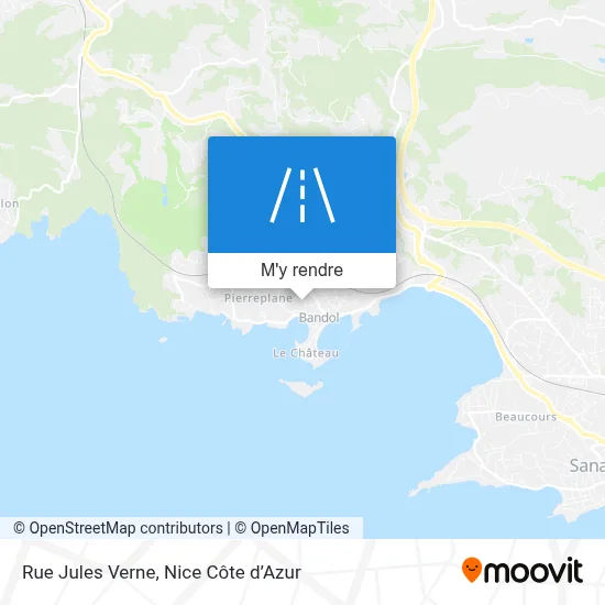 Rue Jules Verne plan