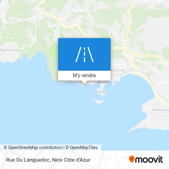 Rue Du Languedoc plan