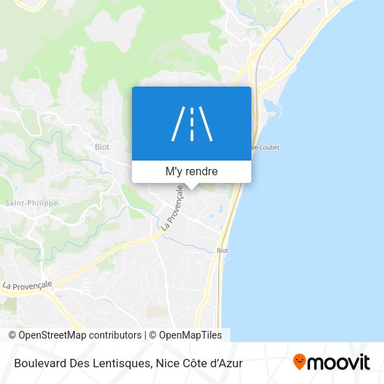 Boulevard Des Lentisques plan