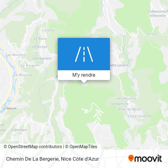 Chemin De La Bergerie plan