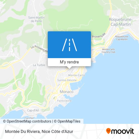 Montée Du Riviera plan