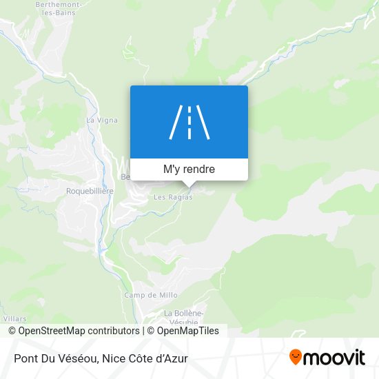 Pont Du Véséou plan