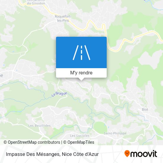 Impasse Des Mésanges plan