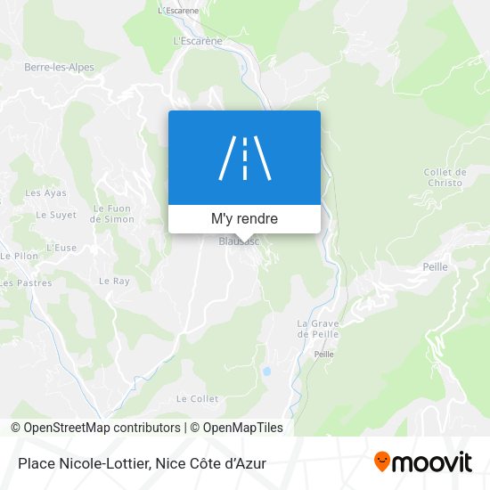 Place Nicole-Lottier plan