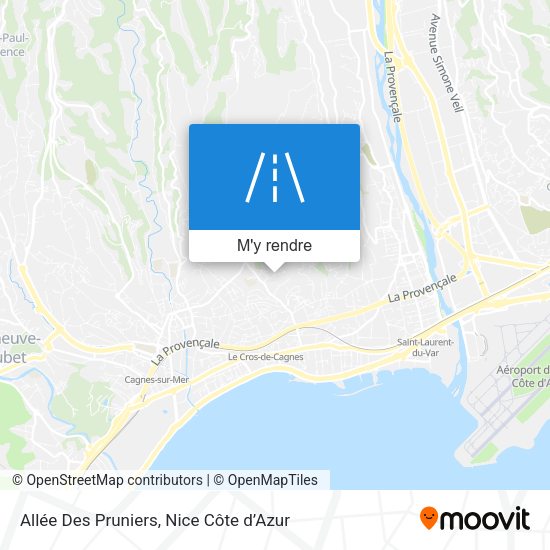 Allée Des Pruniers plan