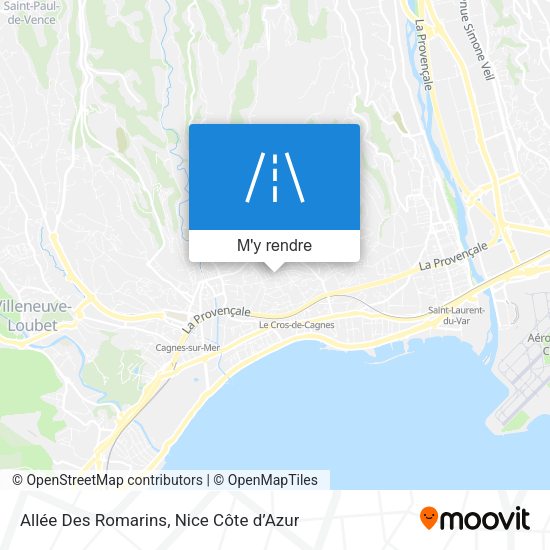 Allée Des Romarins plan