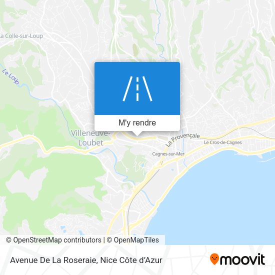 Avenue De La Roseraie plan