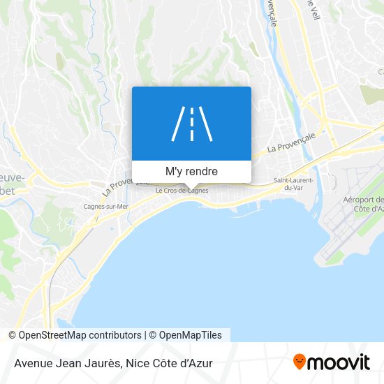 Avenue Jean Jaurès plan