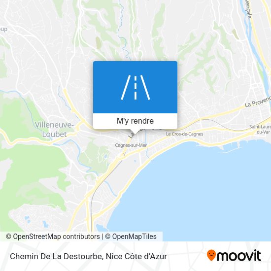 Chemin De La Destourbe plan