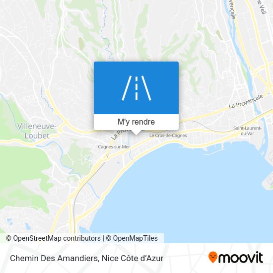 Chemin Des Amandiers plan