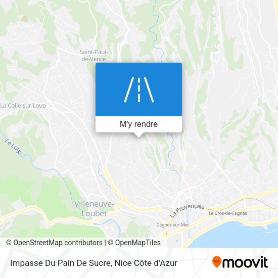 Impasse Du Pain De Sucre plan