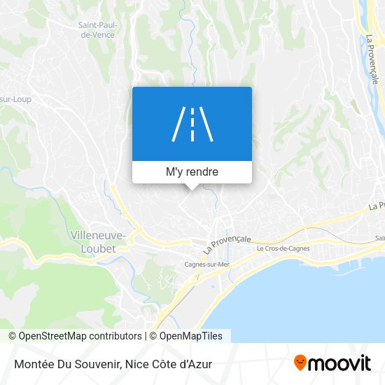 Montée Du Souvenir plan