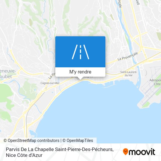 Parvis De La Chapelle Saint-Pierre-Des-Pécheurs plan