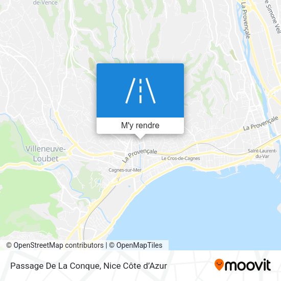 Passage De La Conque plan
