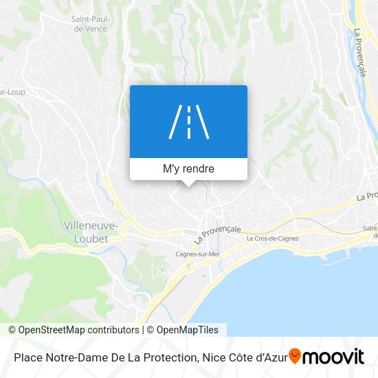 Place Notre-Dame De La Protection plan