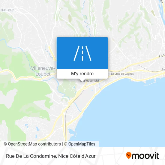 Rue De La Condamine plan