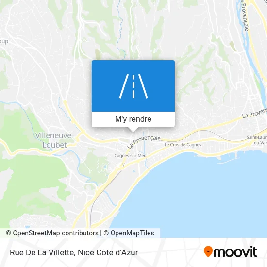 Rue De La Villette plan