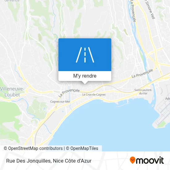 Rue Des Jonquilles plan