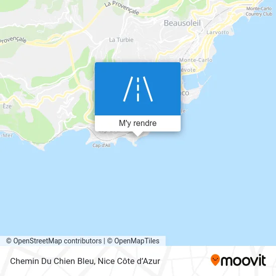 Chemin Du Chien Bleu plan