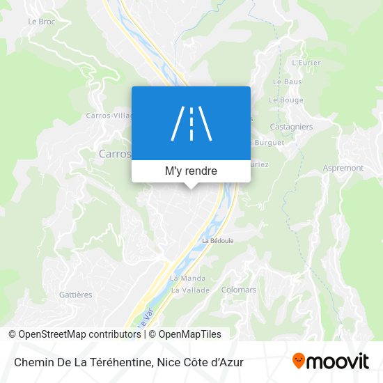 Chemin De La Téréhentine plan