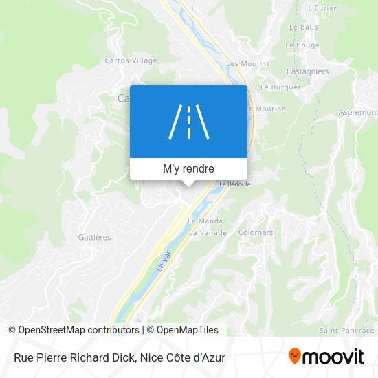 Rue Pierre Richard Dick plan