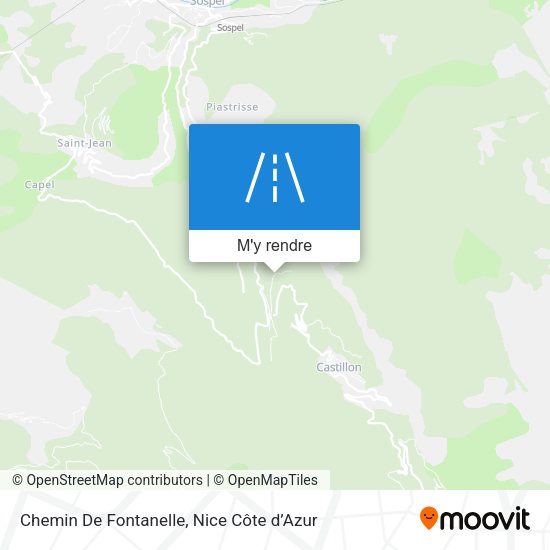 Chemin De Fontanelle plan