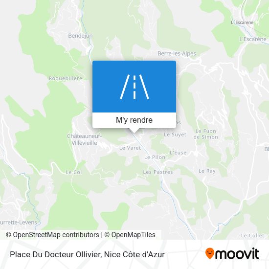 Place Du Docteur Ollivier plan