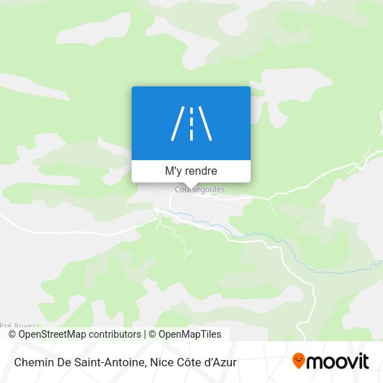 Chemin De Saint-Antoine plan