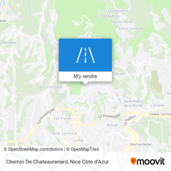 Chemin De Chateaurenard plan