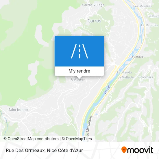 Rue Des Ormeaux plan