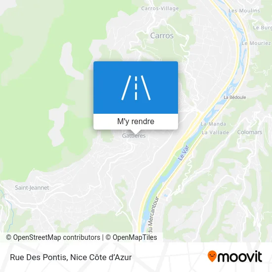 Rue Des Pontis plan