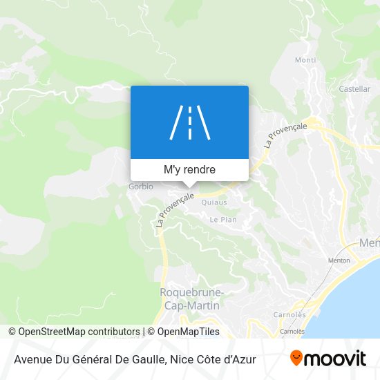 Avenue Du Général De Gaulle plan