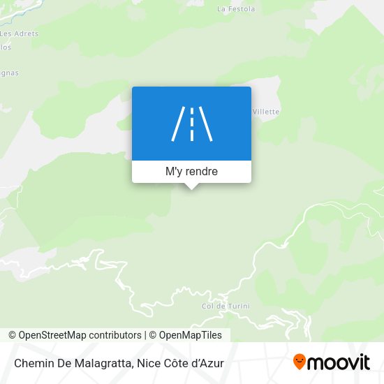 Chemin De Malagratta plan